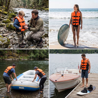 Life Jacket for Adults and Children - Swimming Life Vest for Water Sports