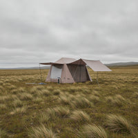 Easy Setup Inflatable Tent with Canopy Spacious Inflatable Camping Tent Long-Lasting Windproof for Families
