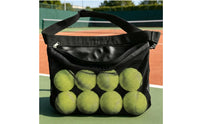 Mesh Ball Collecting Bag Lightweight Tennis Ball Waist Pouch Large Capacity Sports Accessory for Coaches, Training