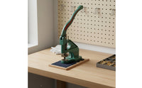 Multi Function Tabletop Grommet Press Desktop Mounted Eyelet Rivet Press All in Single Set Manual Snap Setter Heavy Duty for Crafters, Sewers, Leather Workers, Workshop, Sewing Room