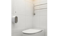 No-Drill Wall-Mounted Toilet Brush 360-Degree Cleaning Replaceable-Head Toilet Brush Compact