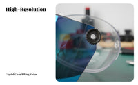 Electric Bike Helmet Visor Anti-Fog Helmet Lens Clear Vision for Motorcyclists