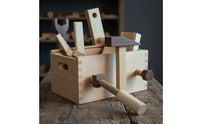 Educational Wooden Toolbox Educational Pretend Tool Toy STEM Toy Tool Kit Construction for Preschoolers