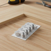 Easy Assembly 90 Degree Panel Clamp Reusable Modular Furniture Connector Drill-No-Drill Corner Connector for DIY Enthusiasts