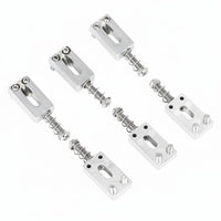 6 Pieces Guitar Saddles Electric Guitar Bridge Saddles Eliminates Fret String Rattle Musical Instrument Accessory
