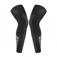Extended Knee Sleeves Elastic Knee Sleeves with Silicone Strip Leg Sleeve with Silicone Strips Breathable for Athletes