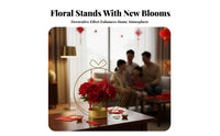 Gold Finish Heart-Shaped blossom Display Wrought Iron & design Heart-Shaped Wire Basket Elegant Design Floral Holder Sturdy for Home Decorators, Homeowners, Gift Givers, seasonal festivity, Living Room, Office