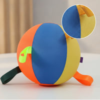 Dog Ball with Loops Versatile Interactive Dog Ball Rolling for Exterior Exercise, Yards
