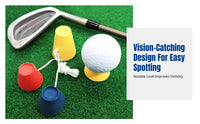 Sport Tee, Rubber Ice Ground Tee, Winter Use, Linked, Colorful, Sport Training Accessory