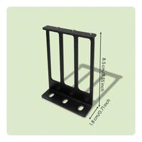 Sturdy Metal Construction Open Air Case Expansion Bracket Improved Ventilation Vertical GPU Mount Bracket Space Optimization GPU Vertical Mounting Kit Universal Fit for DIY Enthusiasts, PC Builders