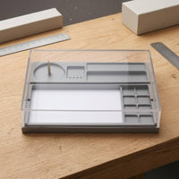 Slim Parts Storage Box Flat-Lay Parts Organizer Box