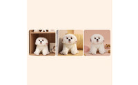 Soft Toy Dog Cuddly Stuffed Dog Stuffed Puppy Soft Toy Premium Cozy for Children, Playroom, Nursery