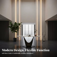 Console Table Light Luxury Design Narrow Accent Table Modern design Hallway Furniture for Interior Decorators, Homeowners, Entryway, Living Room, Foyer