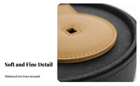 2 Pieces Soft and Comfortable Cymbal Hand Strap Gentle On Hands Cymbal Strap with Pad Double Layer Thickened for Stage Performance, Parades