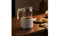 Automatic Milk Frother Two Whisk Automatic Foam Maker Kitchen Appliance Side Handle