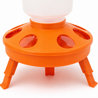 1.5kg Chicken Feeder & 1.5L Chicken Water Dispenser, Poultry Feeder and Drinker Set for Hens, Automatic Non-electric Feed