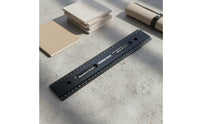 Multifunctional Aluminum Alloy Ruler Portable Layout Tool for DIY Users, Construction, Metalworking