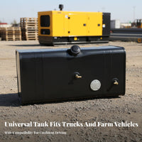 Heavy Duty Truck Auxiliary Fuel Reservoir Large Capacity Auxiliary Reservoir Long-Lasting Construction for Farmers, Mechanics, Trucks