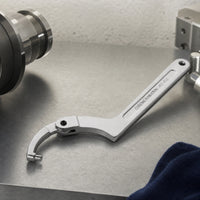 Adjustable Hook Wrench Professional Adjustable Hook Spanner Practical Tool for Mechanics, Home Improvers, Automotive Repair, Plumbing