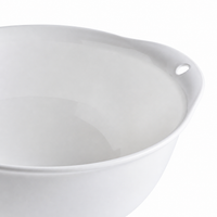 Large Wash Basin, Food Grade Kitchen Basin with Double Layer, Portable Camp Basin for Fruit Vegetable Washing, Hanging Drain Basket