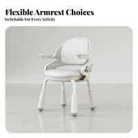 Posture Support Student Chair Ergonomic Design children's Furniture Fully Adjustable Desk Seat Padded padding for Students, Kids 6-12, Parents, Study Room, academic tasks, Online Learning, Bedroom