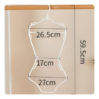 Anti-Deformation Swimsuit Hanger Quick-Drying Swimsuit Display Hanger Multifunctional for Children, Retailers, Boutiques, Swimming Pools