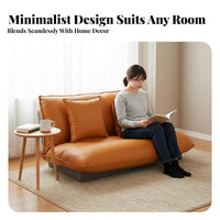 Convertible Floor Sofa Five Position Design Pet Friendly for Apartments