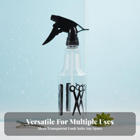 Stylist Water Spray Bottle Multipurpose Stylist Spray Bottle Fine Spray Dispenser Multi-Use Plastic Hair Mister Easy