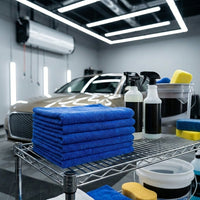 Large Car Drying Towel Microfibre Towel, 70cm x 140cm Microfibre Towel and Microfiber Cloths, 300 GSM Combed Yarn for Car Wash and Beauty Salon