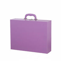 Mahjong Box Sturdy Construction Mahjong Tile Storage Case Multi-Functional PU Leather Game Box for Travel