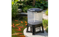 Aquatic Feeder  Configurable Automatic Pond Feeder Rechargeable for Koi Keepers