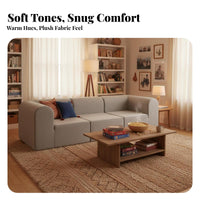 snug LoafShaped Sofa Nordic aesthetic Couch Minimalist Aesthetic Household Furniture for Guesthouse Owners, Homeowners, Living Room, Lounge Area, film viewing