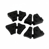 4 Pieces Vibration Damping Rear Wheel Damper Block Shock Absorbing Cush Drive Rubber Blocks