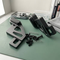 Hanger with Screws Aluminum Hanger Anodized for Builders