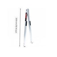 Display Screen Digital Measuring Straightedge Grip Pads Meter Stick Scale Markings Hand Tool Easy Measurements for Inclination, Flatness