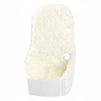 Adjustable Strap Padded Palm Protector Warm Palm Protector with Finger Separators Soft Cotton Fleece Finger Separator Cushion Ergonomic Design for Post-Op Patients, Elderly
