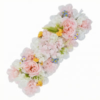 Layered Petals Artificial Flower Garland Chrysanthemum-Style Style Flower Garland Daisy-Like flowerLike Flowers Clustered Floral Spray Foliage Accents