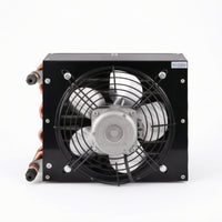 Hydraulic Oil Air Cooler with Fan High Heat Dissipation for Machine Rooms