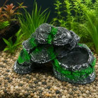 Aquarium Ornament Turtle Land Resin Hideout Resting Spot