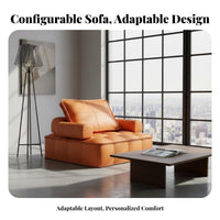 Configurable Modular Unit Lounger Long-Lasting Smart Material Upholstery Textile Configurable Sleeper Sectional Reconfigurable