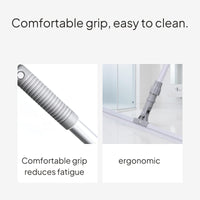 Silicone Floor Squeegee with Long Rotating Handle