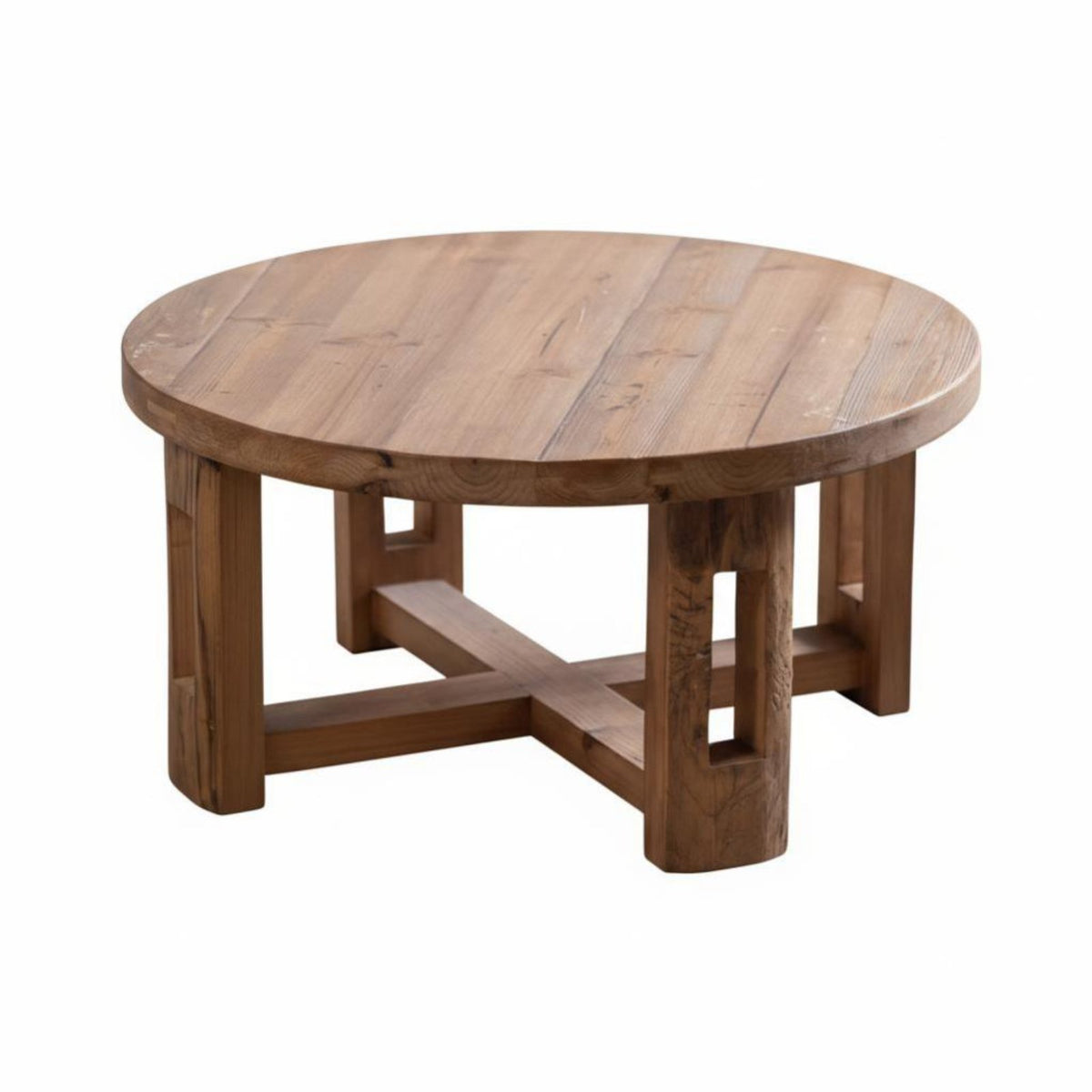 Waterproof Round Pedestal Table Modern Design Round Tripod Table Sturdy Construction outsidedoor Furniture adaptable Use for Hospitality Business Owners, Homeowners, Garden, Balcony, waterside, Living Room