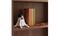specters Figurine with Baseball Cap Spooky Dangling Leg Funny Halloween Decor for Collectors, Tabletop, Desk