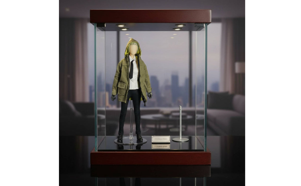 1/12 Scale Figure Coat Highly Detailed 6 Inch Figure Coat Workmanship 1/12 Scale Windbreaker for Collectors, Hobbyists, Toy Photography