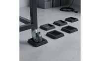 Furniture Wheel Stopper Wide Application Rubber Wheel Stopper Heavy Duty Caster Cup for Office