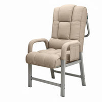 Double-PurposeUse Lay-Flat resting Chair Adjustable Backrest Recliner Extendable Footrest Lounge Armchair Padded padding for Office Workers, Students, Adults, Dormitory, Bedroom, Home, perusing