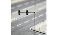 LED HO Scale Traffic Light Functional Miniature Traffic Indicator Realistic Railway Indicator Model Detailed for Hobbyists, Collectors, Diorama, Sand Table