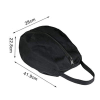 Oxford Cloth Helmet Storage Bag Dust Protection Helmet Carry Bag Black Foldable