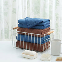 Large Microfibre Towel and 65x42cm Car Drying Towel, Microfibre Cloth for Washing, Absorbent Microfiber Car Cleaning Cloth