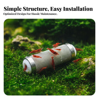 Stainless Steel Intake Protector Prevents Clogging Fish Tank Strainer Inlet Cover Aquarium Intake Strainer for Aquarists